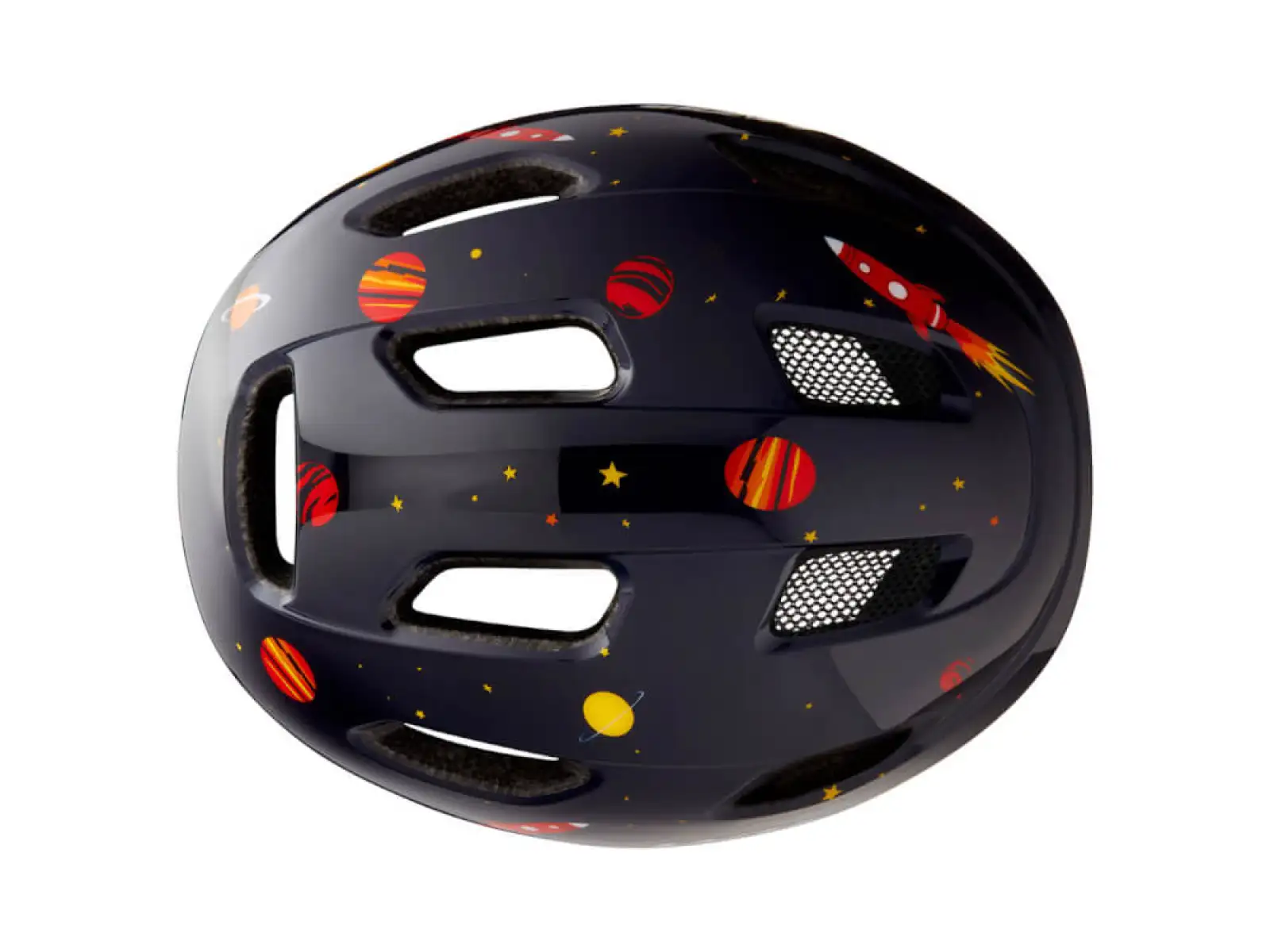 Lazer NUTZ KC dětská přilba černá Vesmír vel. Uni (50-56 cm)