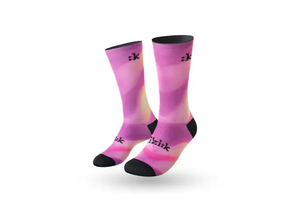 Fizik Faded cyklistické ponožky Purple/Yellow