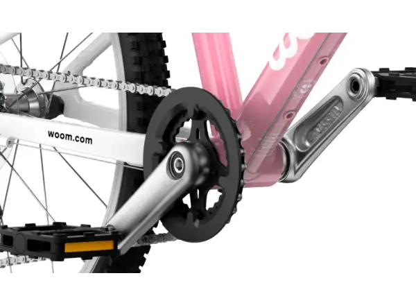 Woom Go 4 dětské kolo 20" Powder Pink