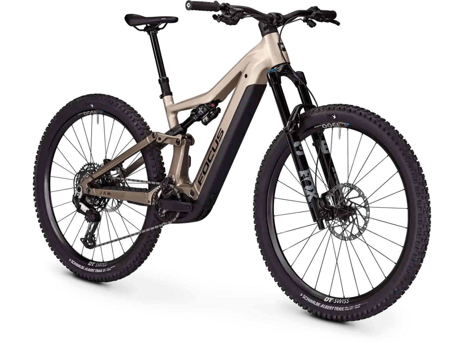 Focus JAM 9 600Wh celoodpružené elektrokolo Adamantsilver / Crystalgrey