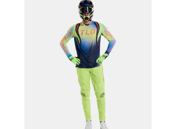 Troy Lee Designs Sprint Ultra Drip pánský dres dlouhý rukáv Glo Yellow