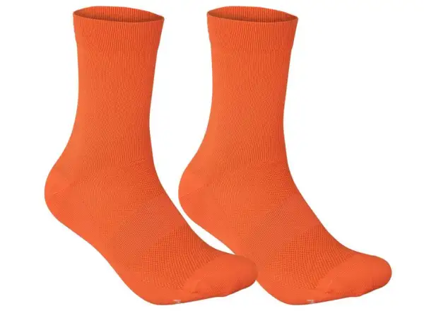 POC Fluo ponožky Fluorescent Orange