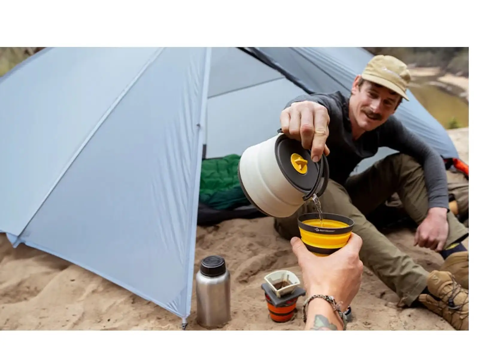 Sea to Summit Frontier Ultralight skládací kelímek Yellow