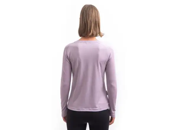 Sensor Merino Blend Elements dámské triko dlouhý rukáv Mystic Violet