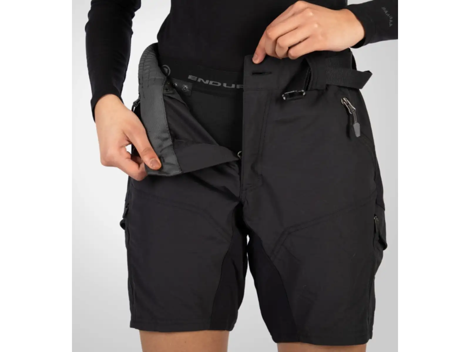 Endura Hummvee dámské kraťasy s vnitřní vložkou Black