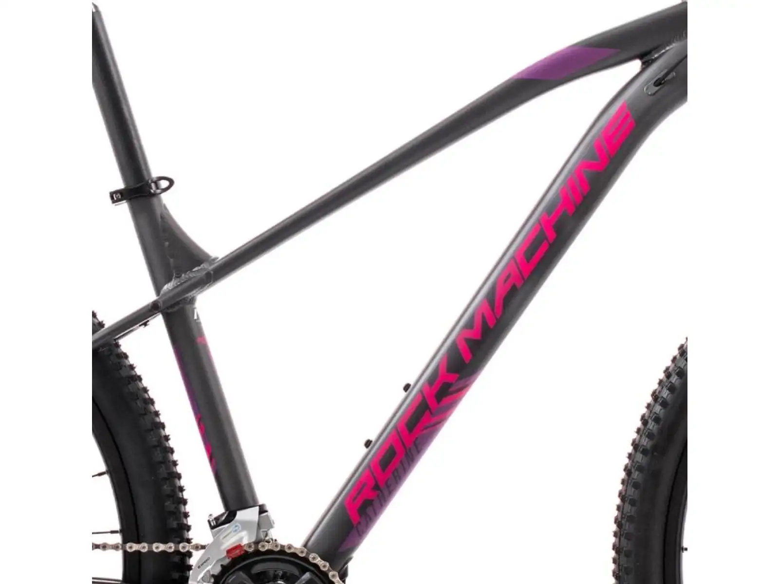 Rock Machine Catherine 10-29 mat anthracite grey/pink/violet horské kolo