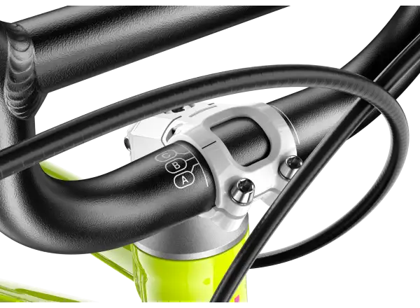 Woom GO 4 dětské kolo neon lime