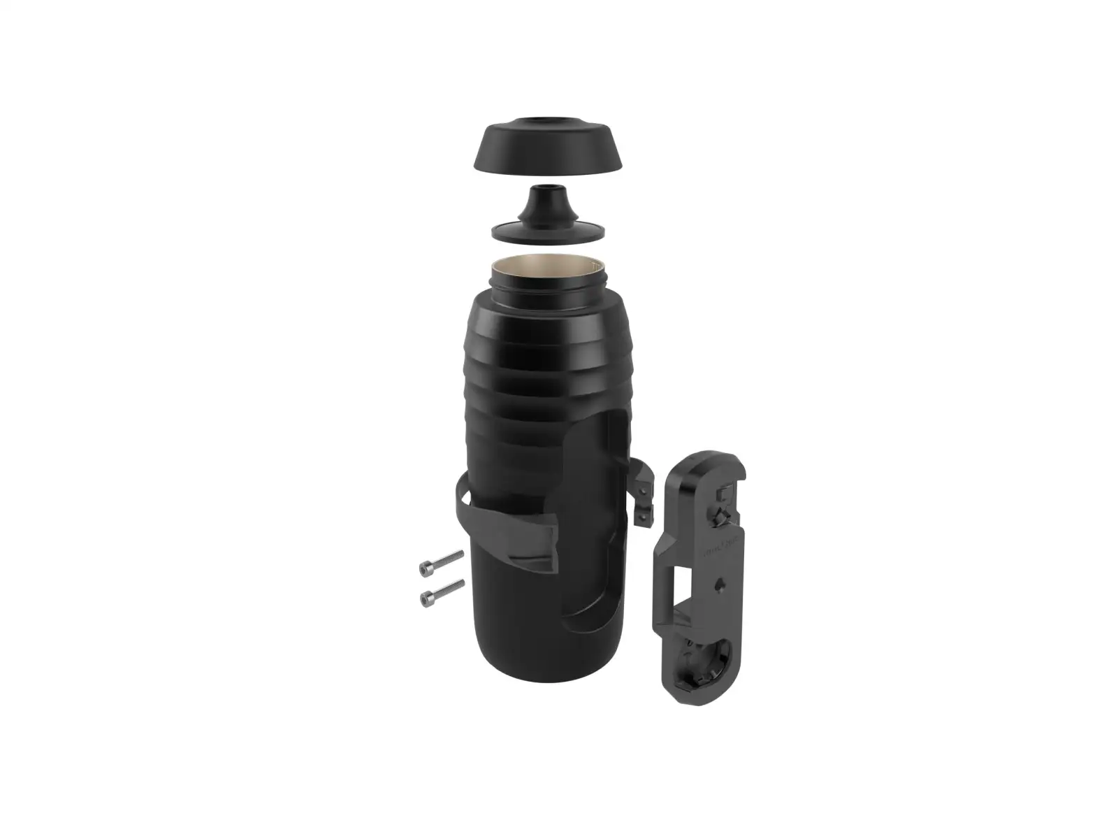 Fidlock Twist set Keego láhev 600 ml černá + základna na rám