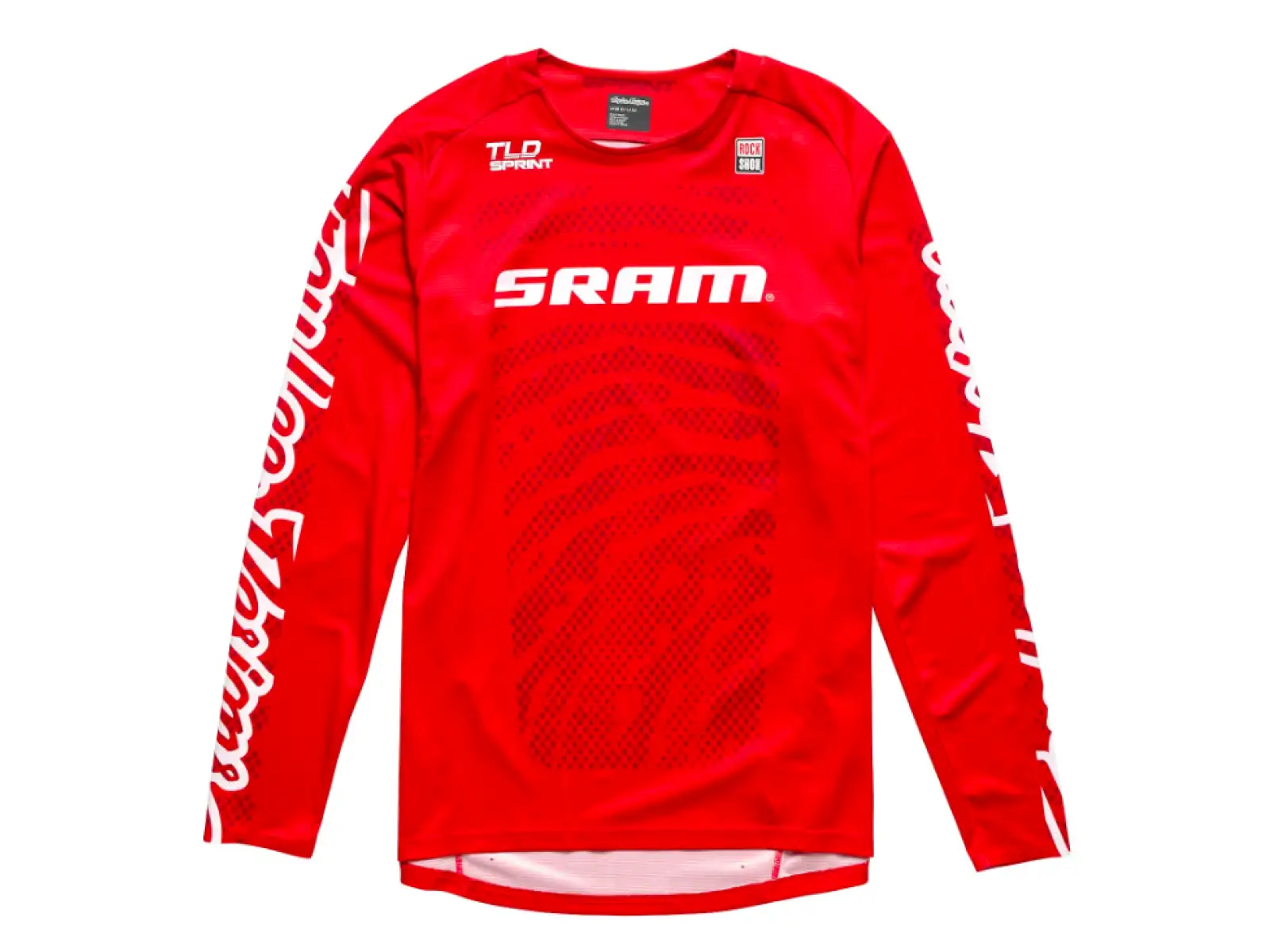 Troy Lee Designs Sprint Sram Shifted pánský dres dlouhý rukáv Fiery Red