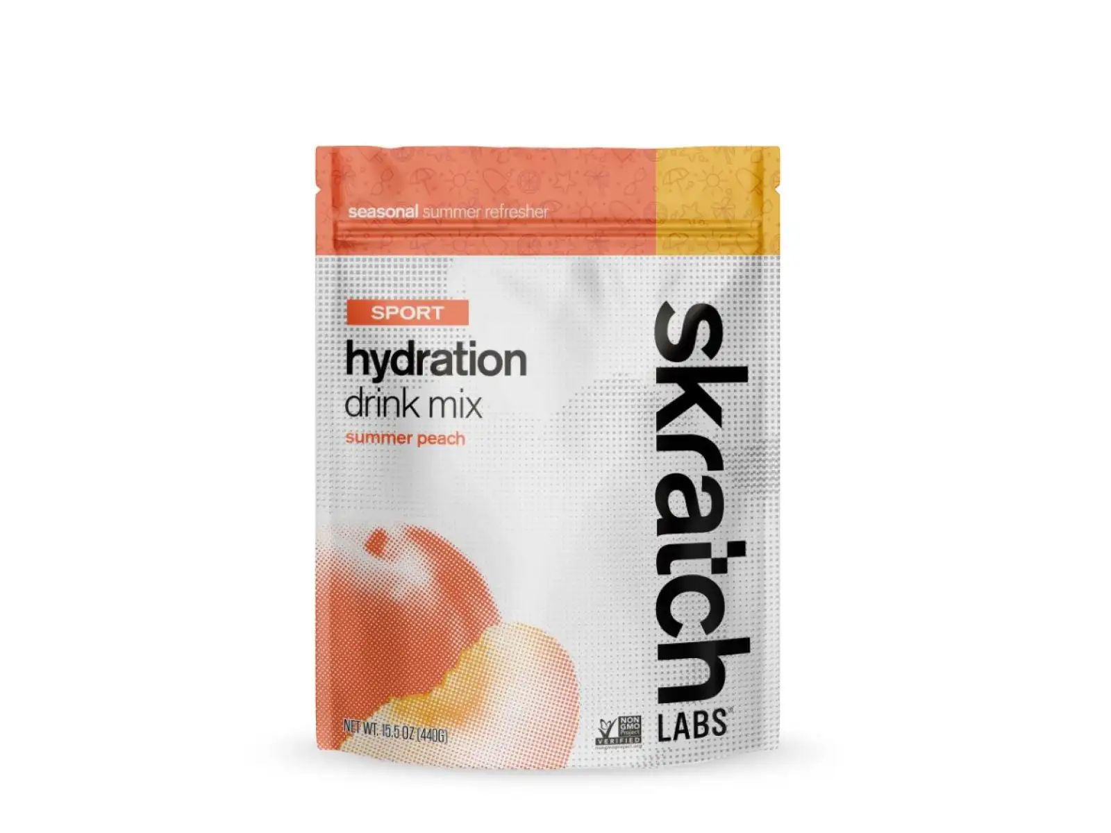 Skratch Labs Hydration Sport Drink Mix iontový nápoj 440 g broskev