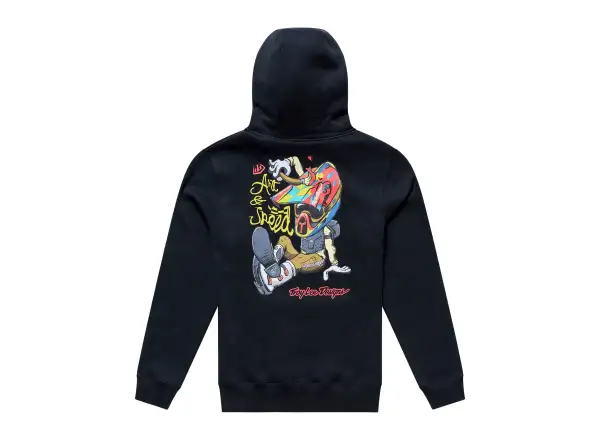 Troy Lee Designs Herritage pánská mikina Black