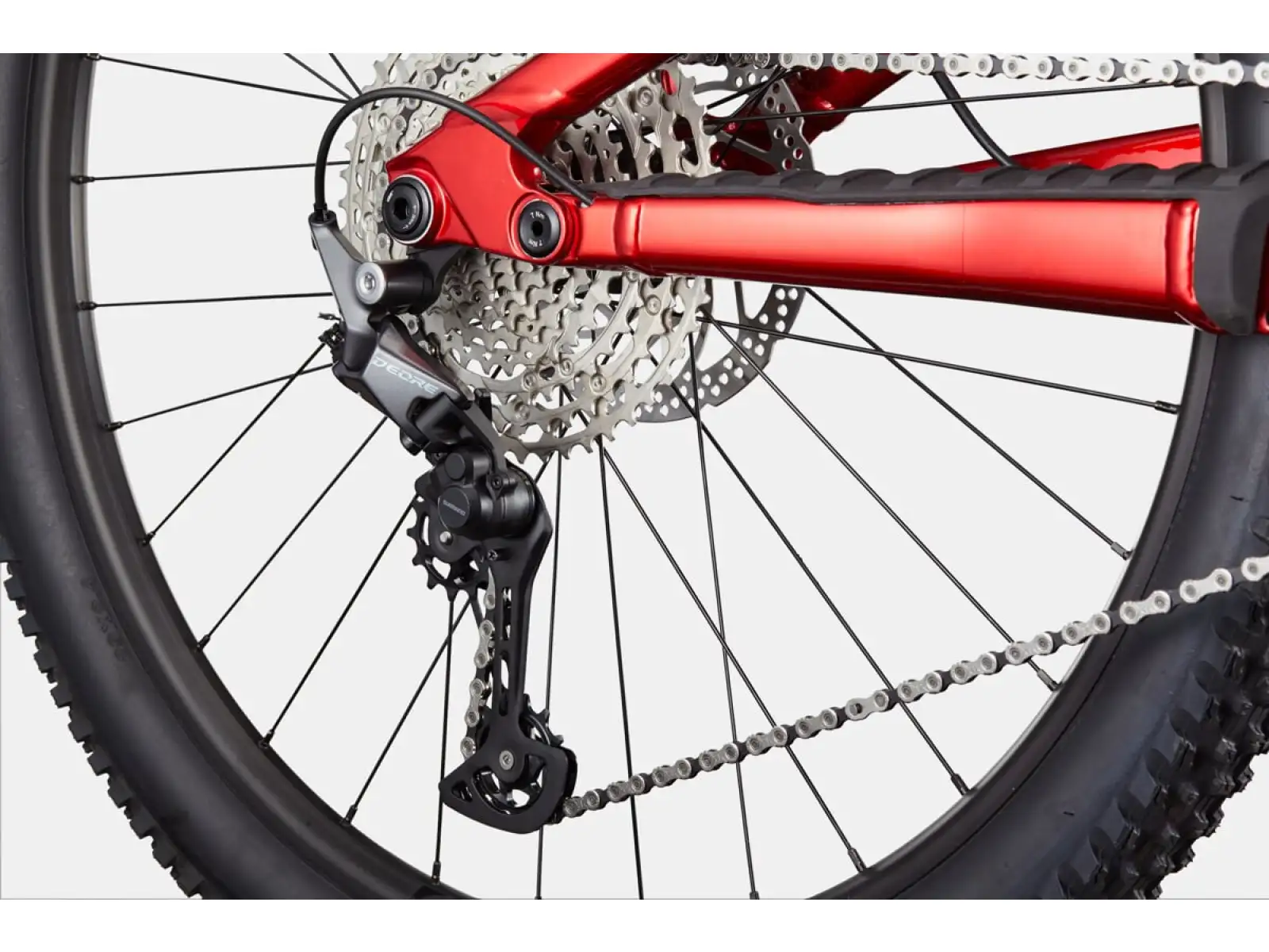 Cannondale Habit 4 celoodpružené horské kolo Candy Red