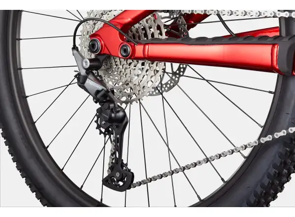 Cannondale Habit 4 celoodpružené horské kolo Candy Red