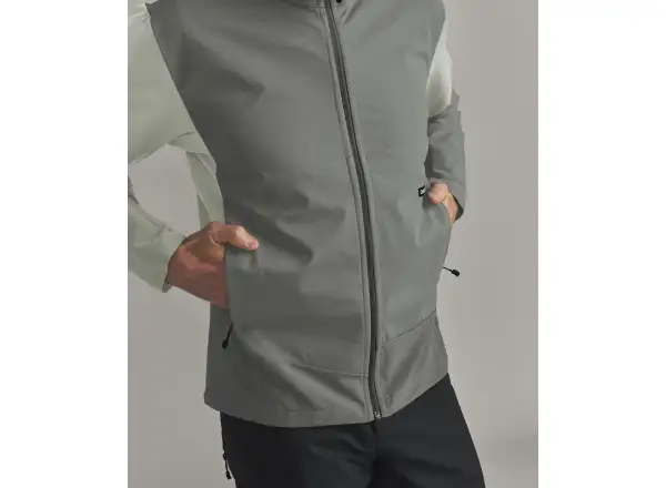 Ortovox Ortler Softshell Plus Jacket pánská softshellová bunda Dark Sage