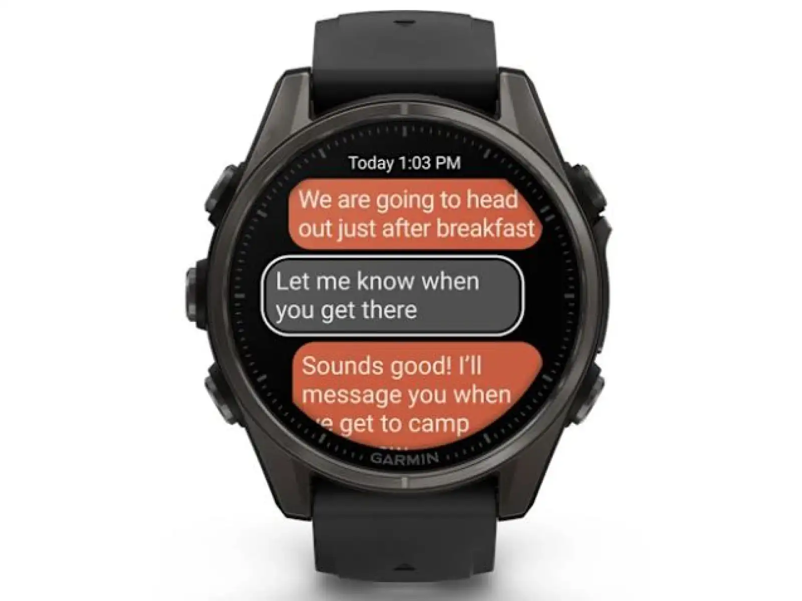 Garmin fenix 8 - 43 mm AMOLED Sapphire chytré hodinky Carbon titanium Black/Pebble grey