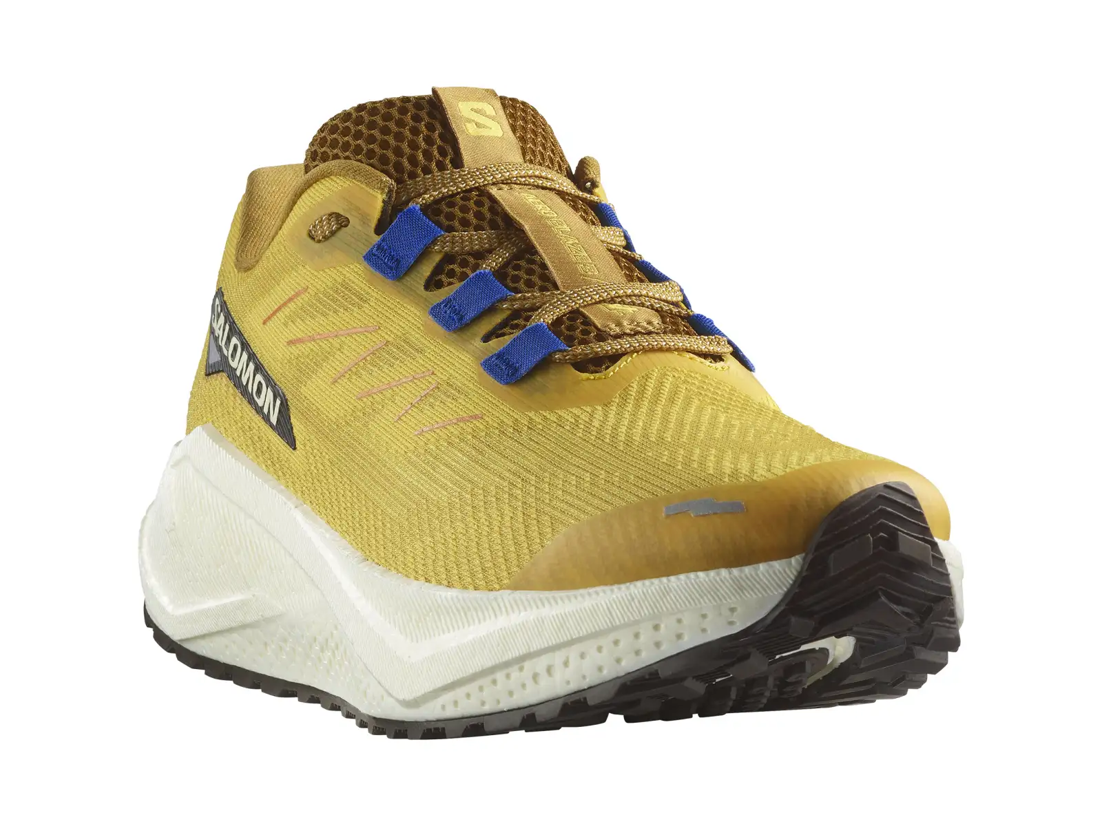 Salomon Aero Blaze 3 GRVL pánské běžecké boty Spicy Mustard
