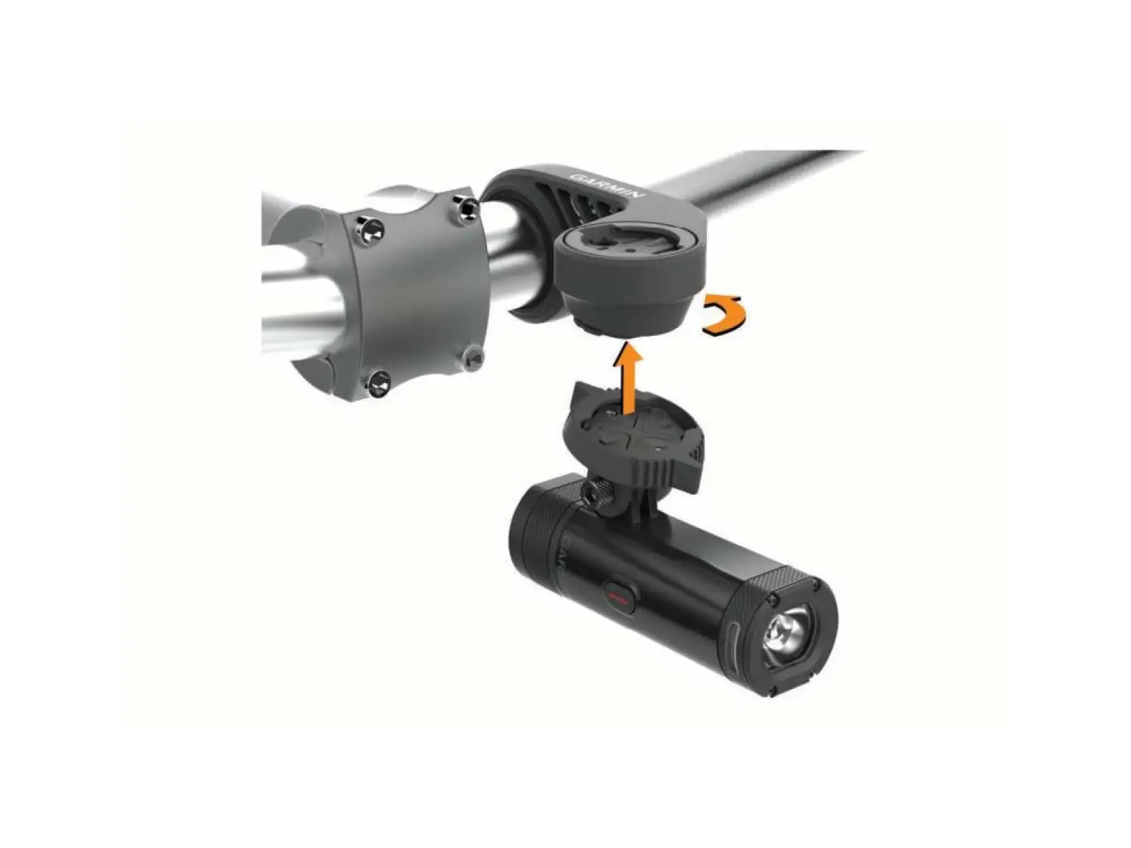 Garmin Varia UT800 adaptivní přední světlo černá
