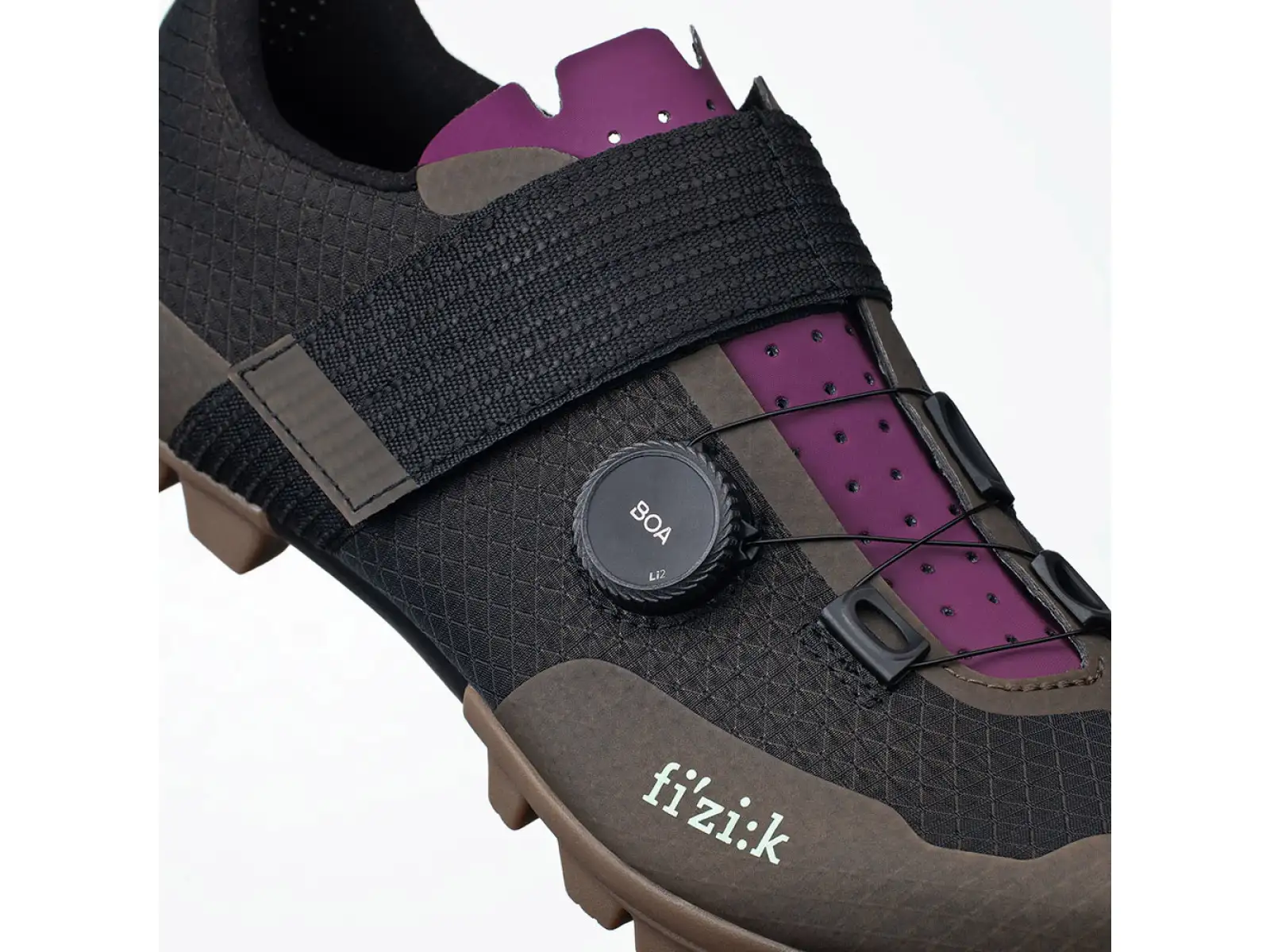 Fizik Vento Ferox Carbon pánské MTB tretry Mud/Grape