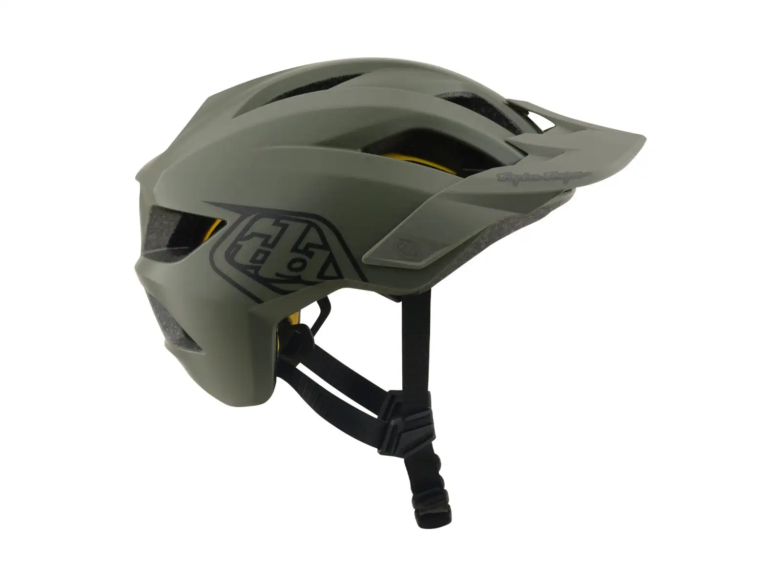 Troy Lee Designs Youth Flowline MIPS dětská přilba Point Army/Phantom