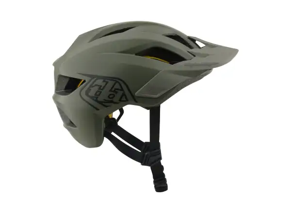Troy Lee Designs Youth Flowline MIPS dětská přilba Point Army/Phantom