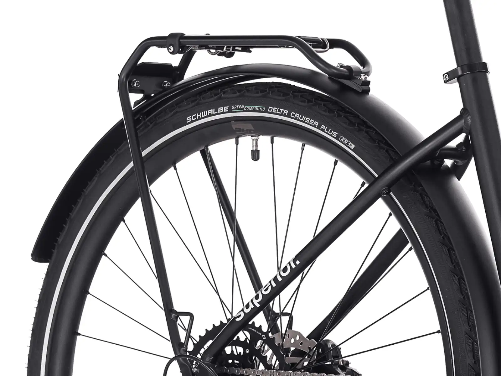 Superior Blox 6.4 T MS městské kolo Matte Black