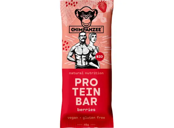 Chimpanzee Bio Protein Bar proteinová tyčinka Berries 40 g