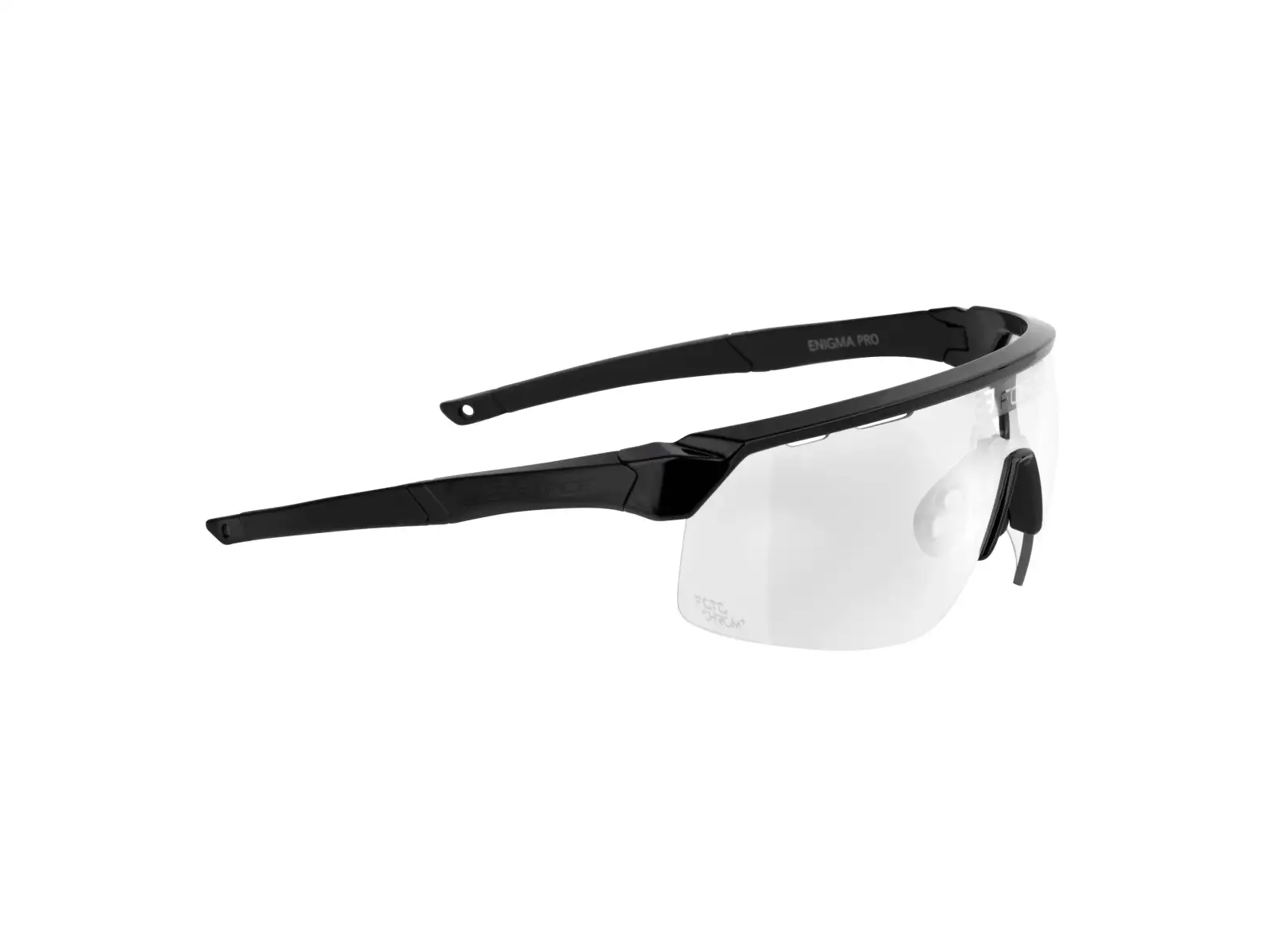 Force Enigma Pro cyklistické brýle černé mat/fotochromatické sklo