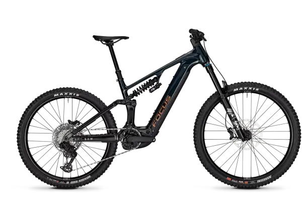 Focus SAM 8 600Wh celoodpružené elektrokolo Classicgreen / Obsidianblack