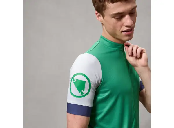 Endura FS260 pánský dres krátký rukáv Emerald