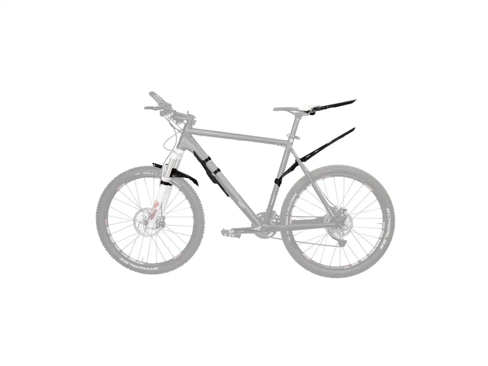 Topeak D-Flash ST zadní blatník černá/reflex