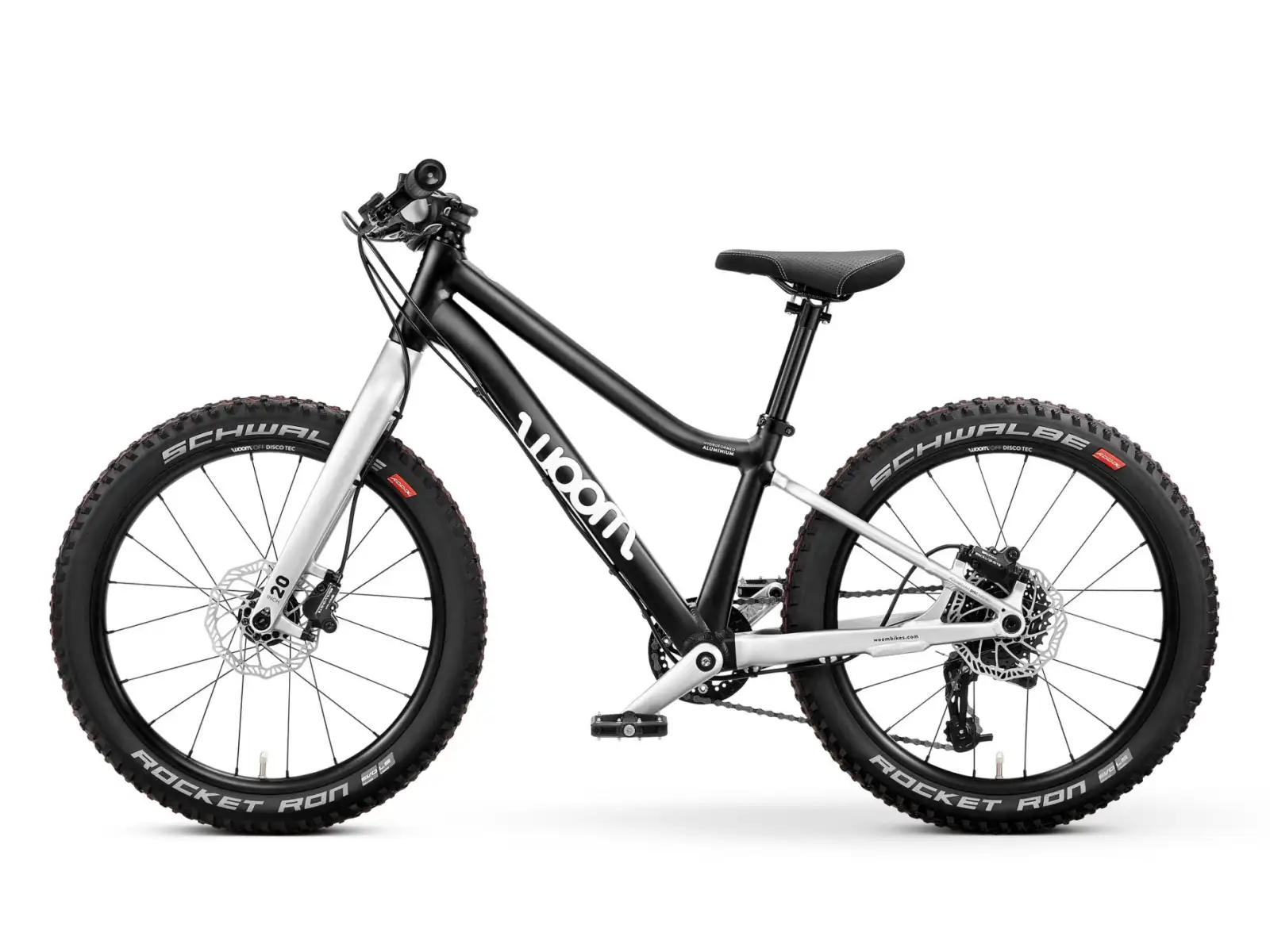 Woom 4 OFF dětské kolo 20" Black
