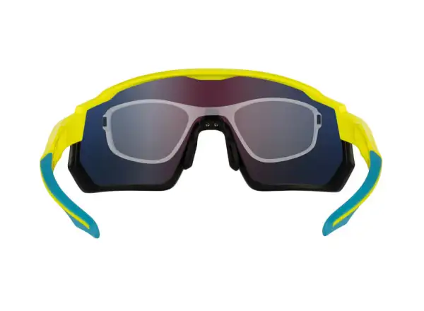 Force Drift pánské brýle fluo/černá/modré kontrast. sklo
