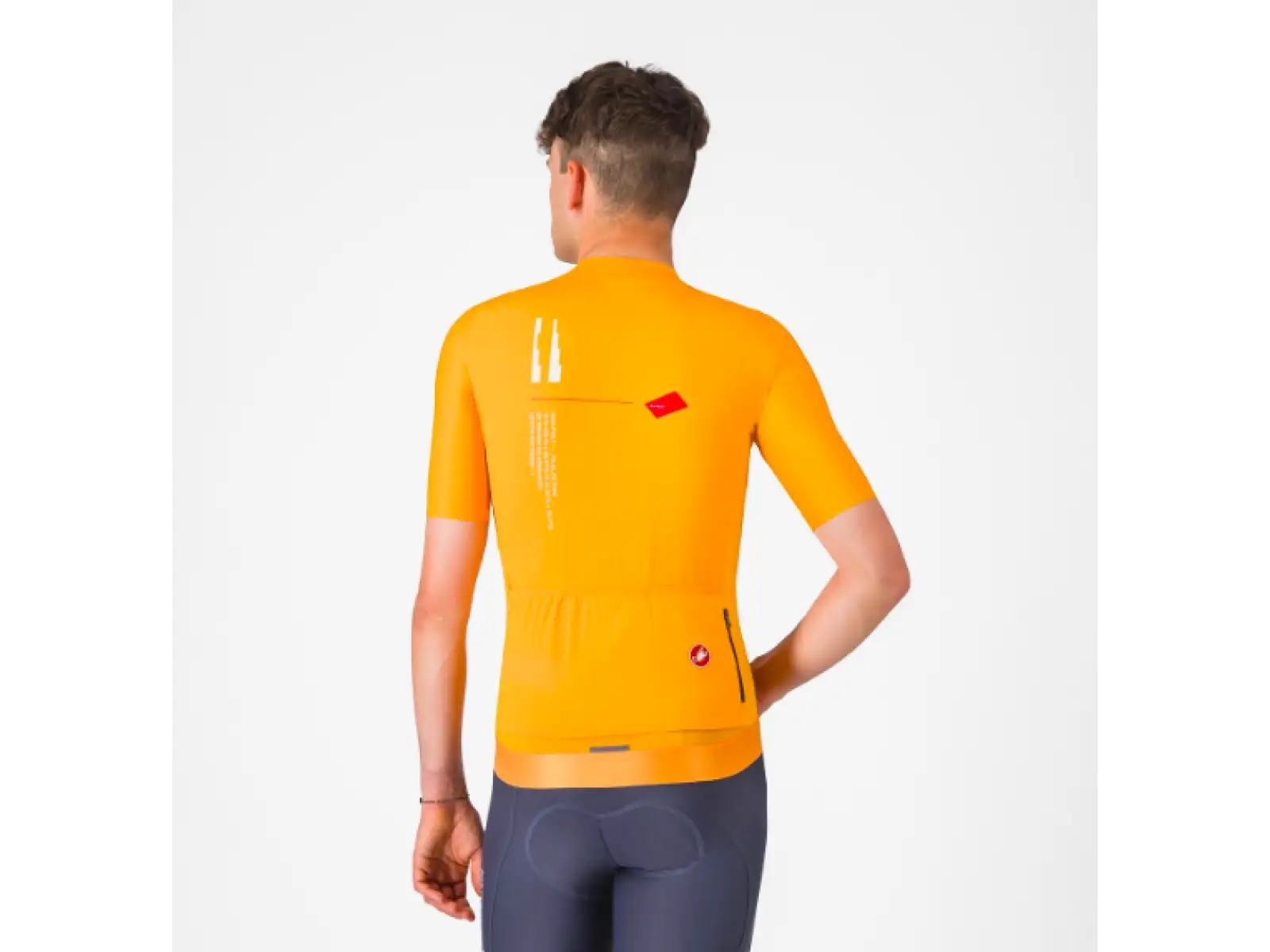 Castelli Espresso R-A/D pánský dres krátký rukáv Vivid Orange