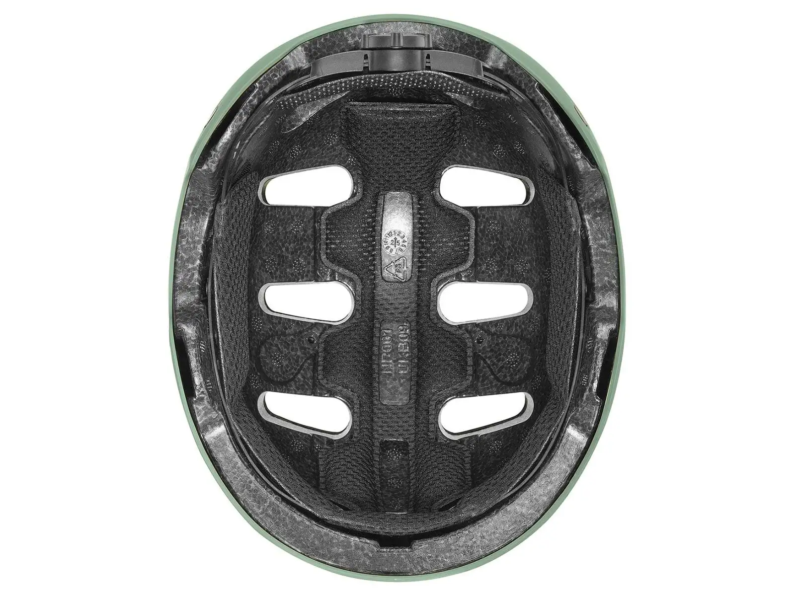 Uvex Kid 4 Style dětská přilba Bam Moss Green/Papaya Matt