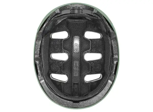 Uvex Kid 4 Style dětská přilba Bam Moss Green/Papaya Matt