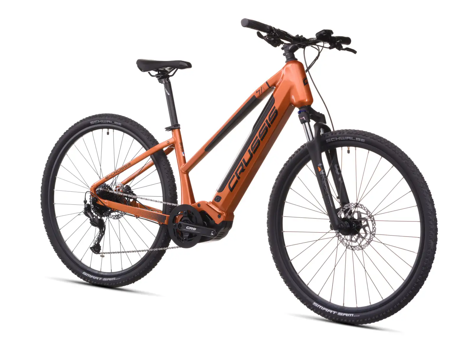 Crussis e-Cross low 7.11 518Wh krosové elektrokolo