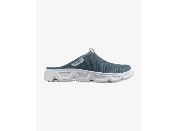 Salomon Reelax Slide 6.0 pánské pantofle Blue Ashes/White/Pearl blue