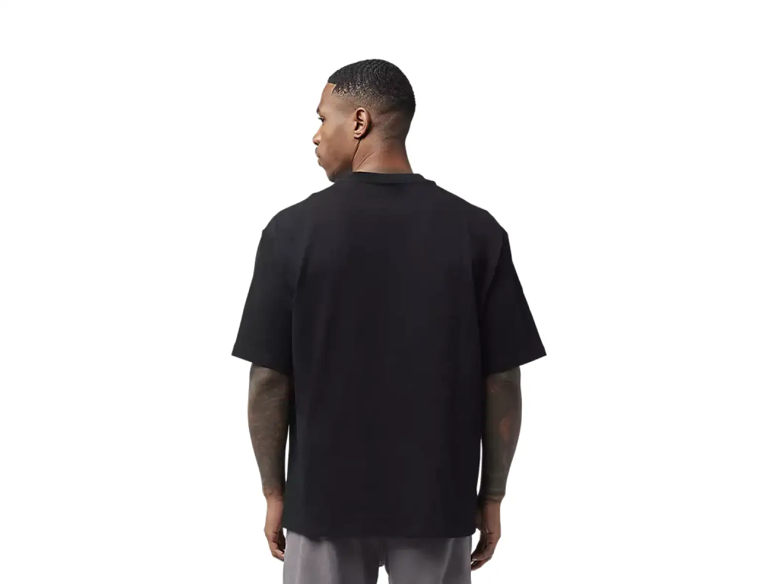 Fox Wordmark pánské triko krátký rukáv Black