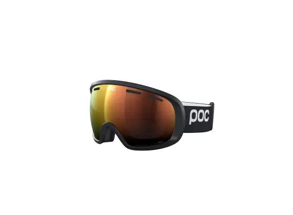 POC Fovea lyžařské brýle Uranium Black/Partly Sunny Orange