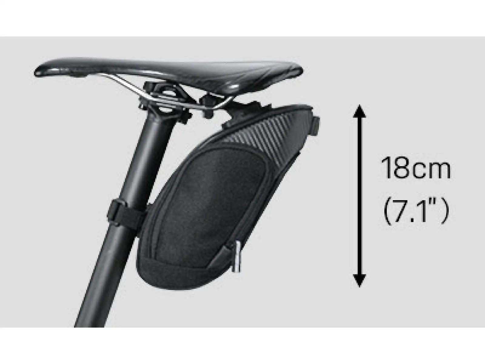 Topeak Mondo Pack brašna pod sedlo 1,2 l černá