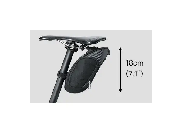 Topeak Mondo Pack brašna pod sedlo 1,2 l černá