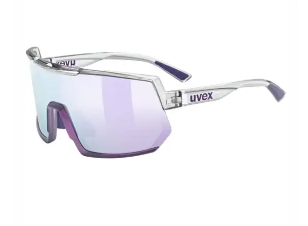 Uvex Sportstyle 235 brýle Clear/Met Purple/Mirror Lavender