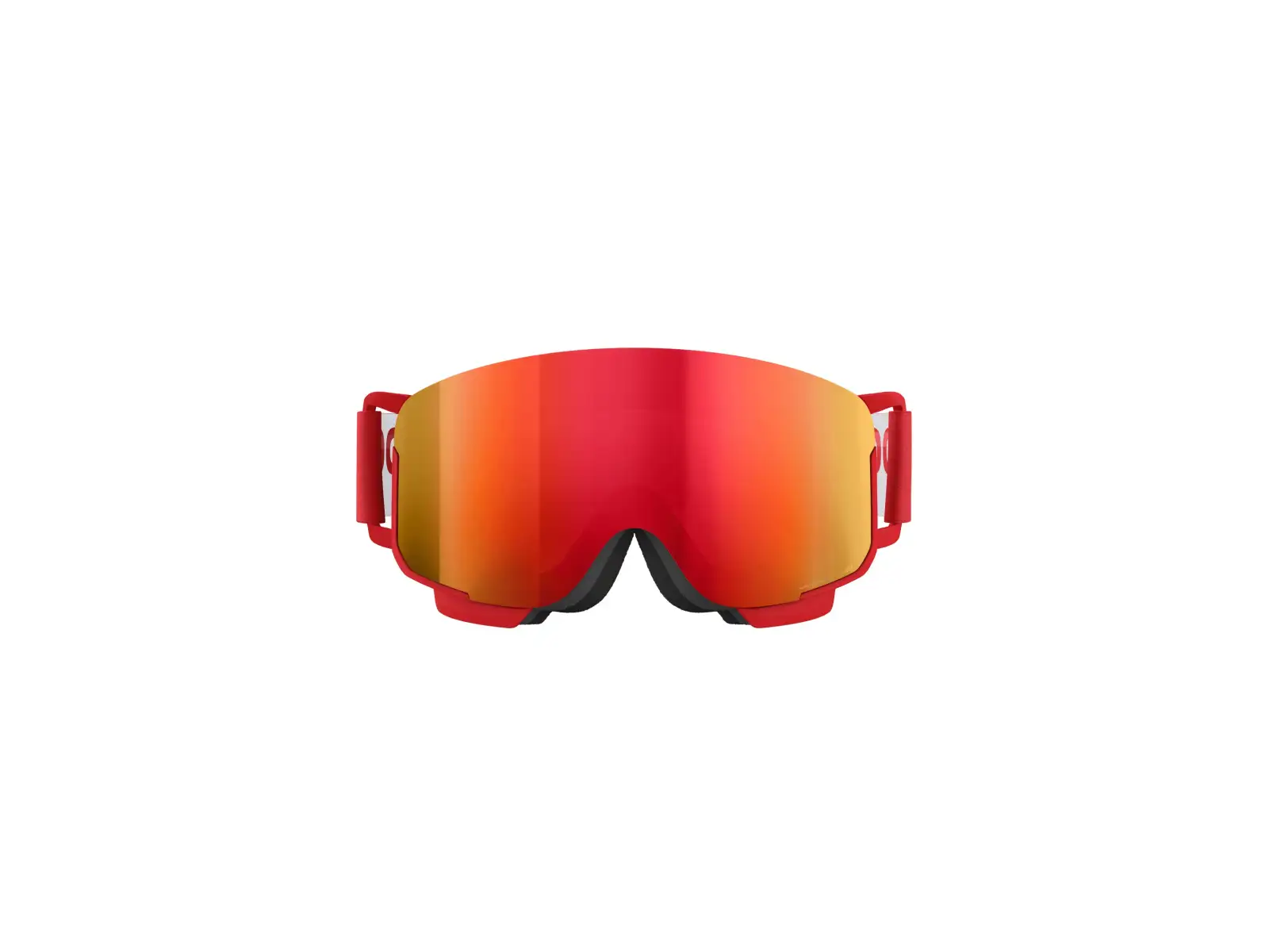POC Nexal Mid lyžařské brýle Prismane Red/Partly Sunny Red