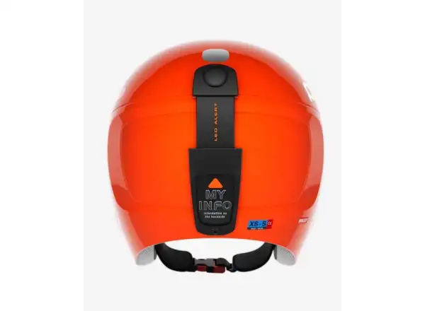 POC POCito Skull dětská lyžařská helma fluorescent orange adjustable vel. Uni