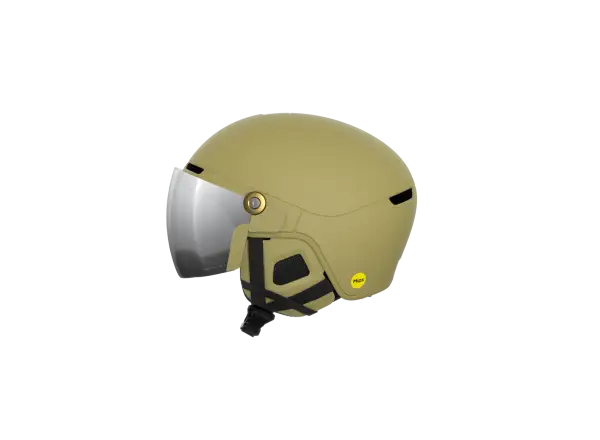 POC Obex Visor lyžařská přilba Olivine Green/Clarity Universal/Partly Sunny/Silver