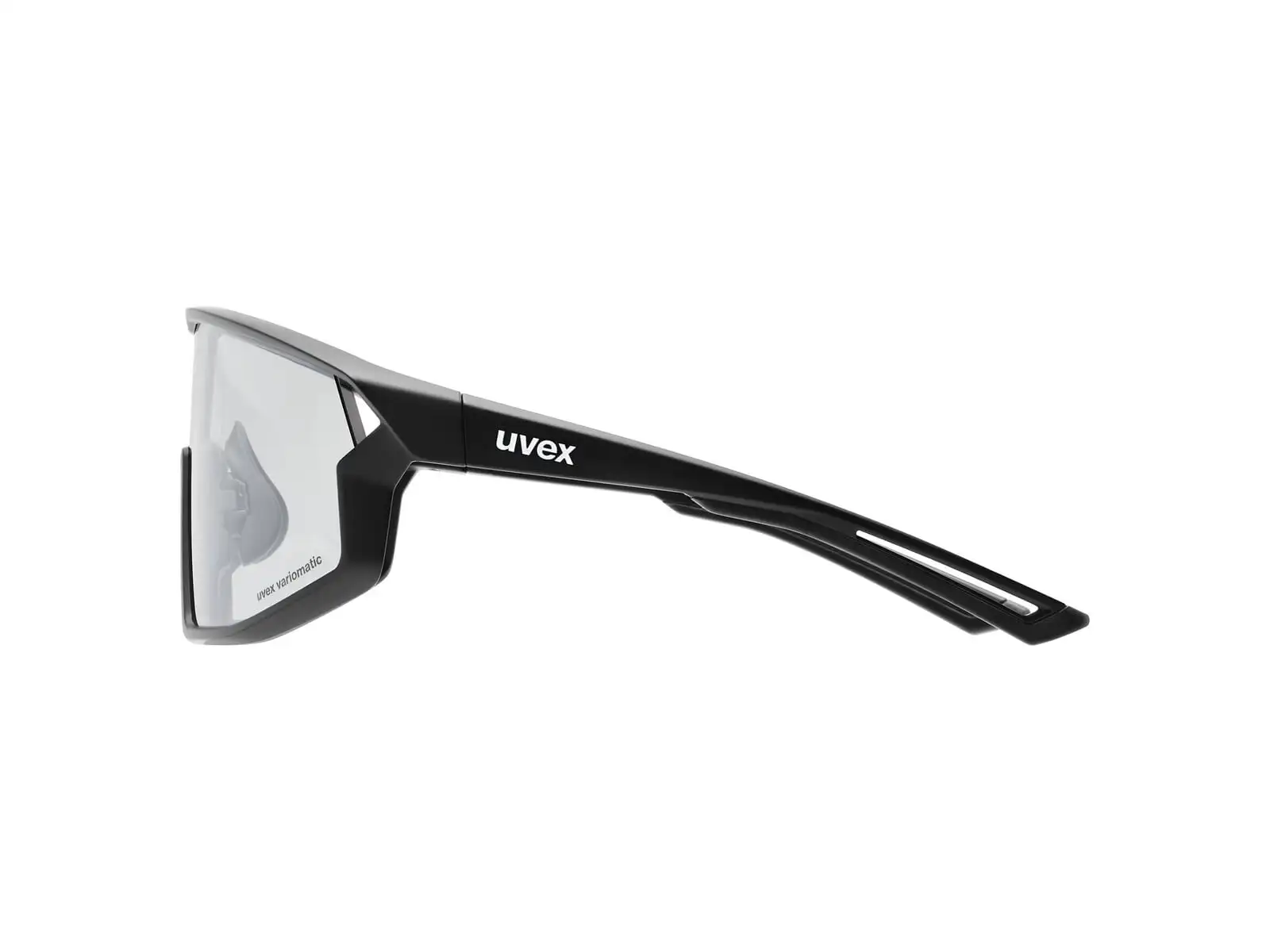 Uvex Skyryse V sluneční brýle Black Matt/Litemirror Silver