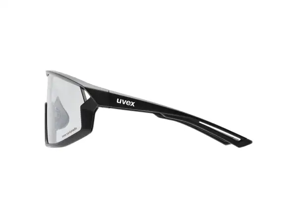 Uvex Skyryse V sluneční brýle Black Matt/Litemirror Silver