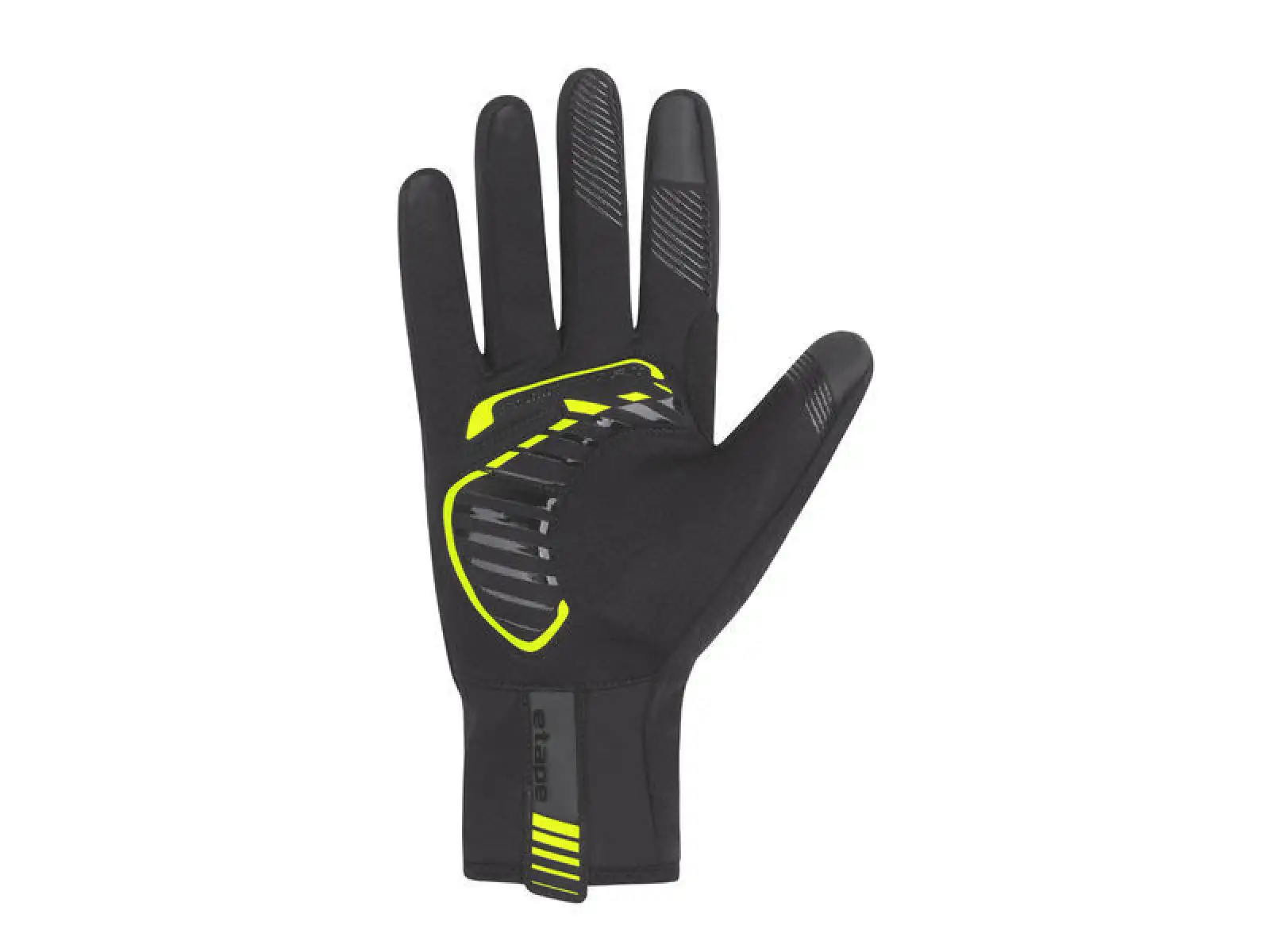 Etape LAKE 2.0 WS+ zateplené rukavice černá/žlutá fluo