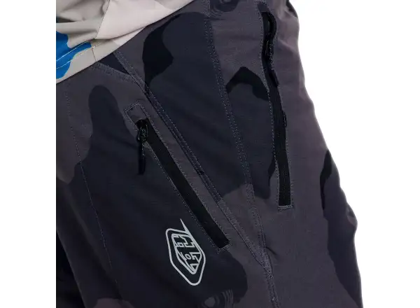 Troy Lee Designs Skyline Pro pánské kraťasy Shell Flow Camo Carbon