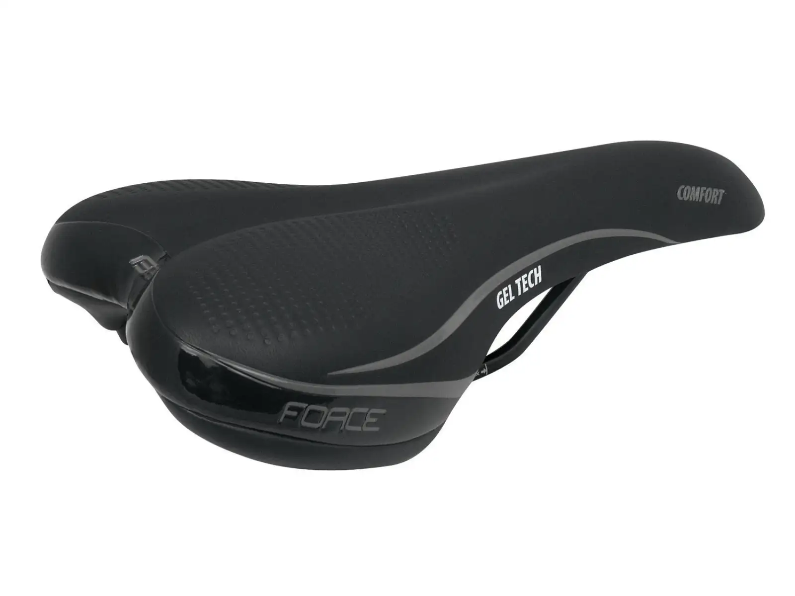 Force Comfort Gel Tech sedlo černá